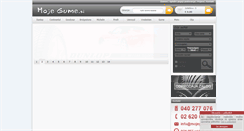 Desktop Screenshot of mojegume.si